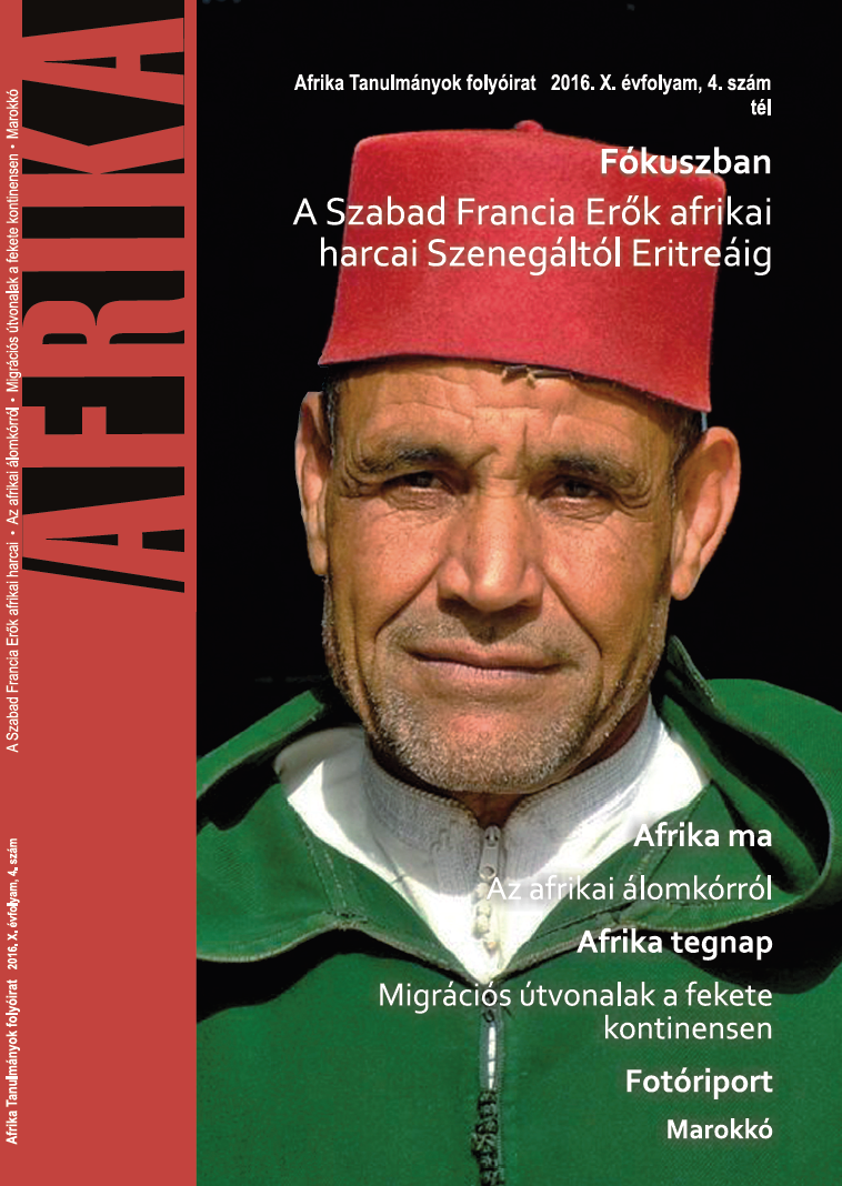 					View Vol. 10 No. 4 (2016): Focus on the Free French Forces in Africa, From Senegal to Eritrea
				