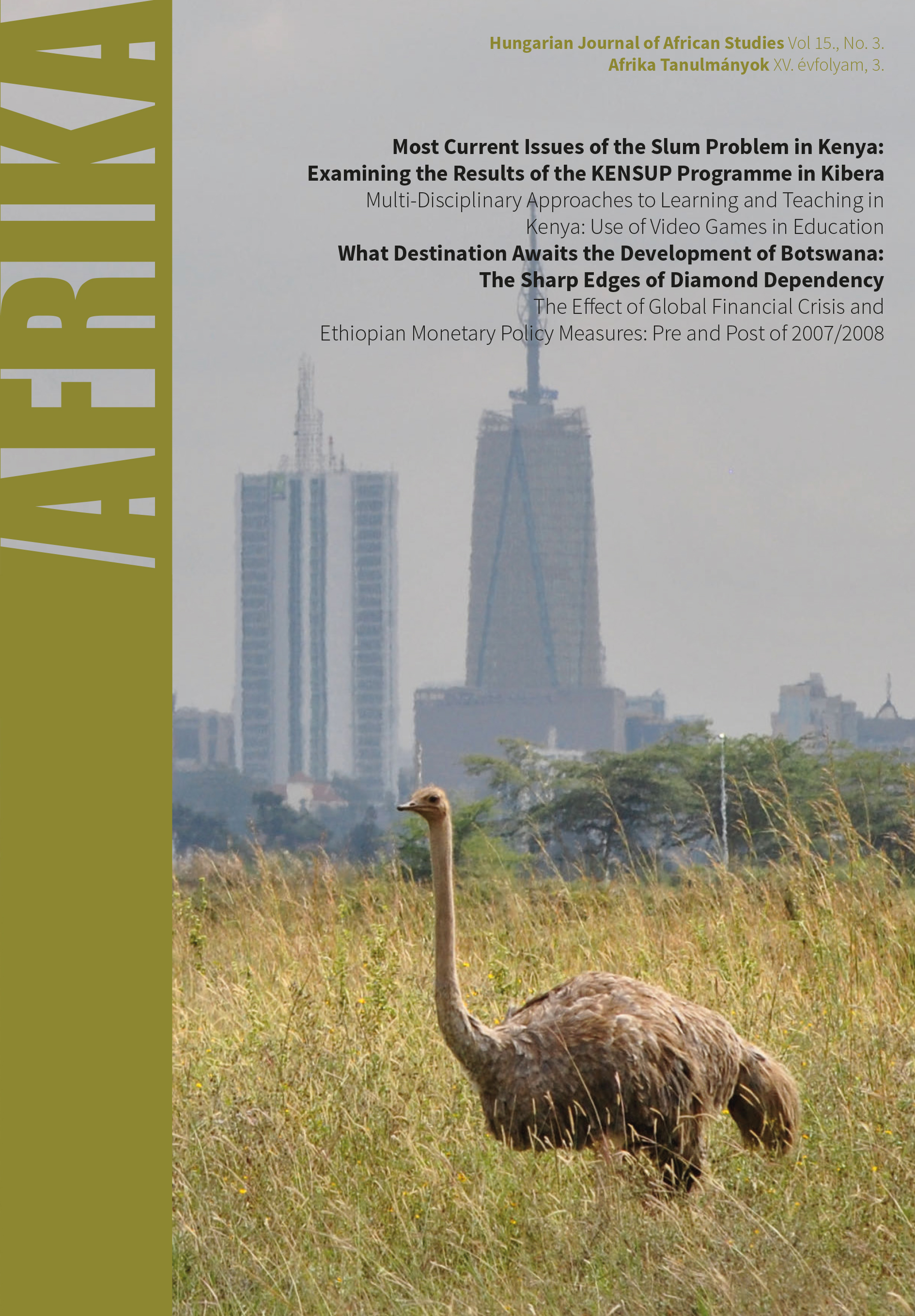 					View Évf. 15 szám 3 (2021): Afrika Tanulmányok [Hungarian Journal of African Studies]
				