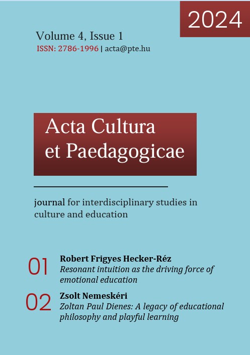 					View Évf. 4 szám 1 (2024): Acta Cultura  et Paedagogicae
				