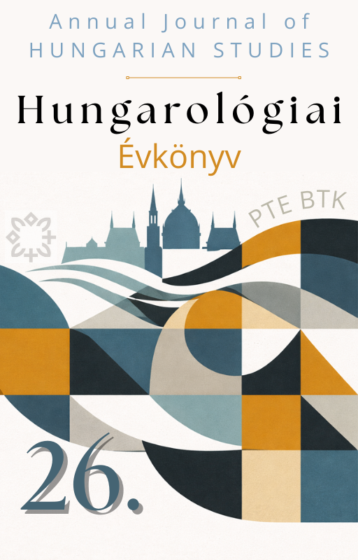 					View Évf. 26 szám 1 (2025): Hungarológiai Évkönyv 26/1.
				